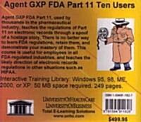 Agent Gxp Fda Part 11, 10 Users (Software)