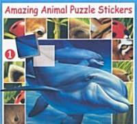 Amazing Animal Puzzle Stickers (Paperback)