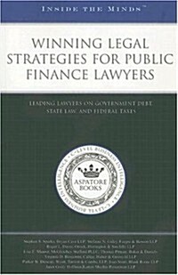 Winning Legal Strategies for Public Finance Lawyers (Paperback)