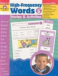 High-Frequency Words Stories & Activities, Level D (Paperback)