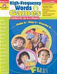High-Frequency Words Games, Level B (Paperback)