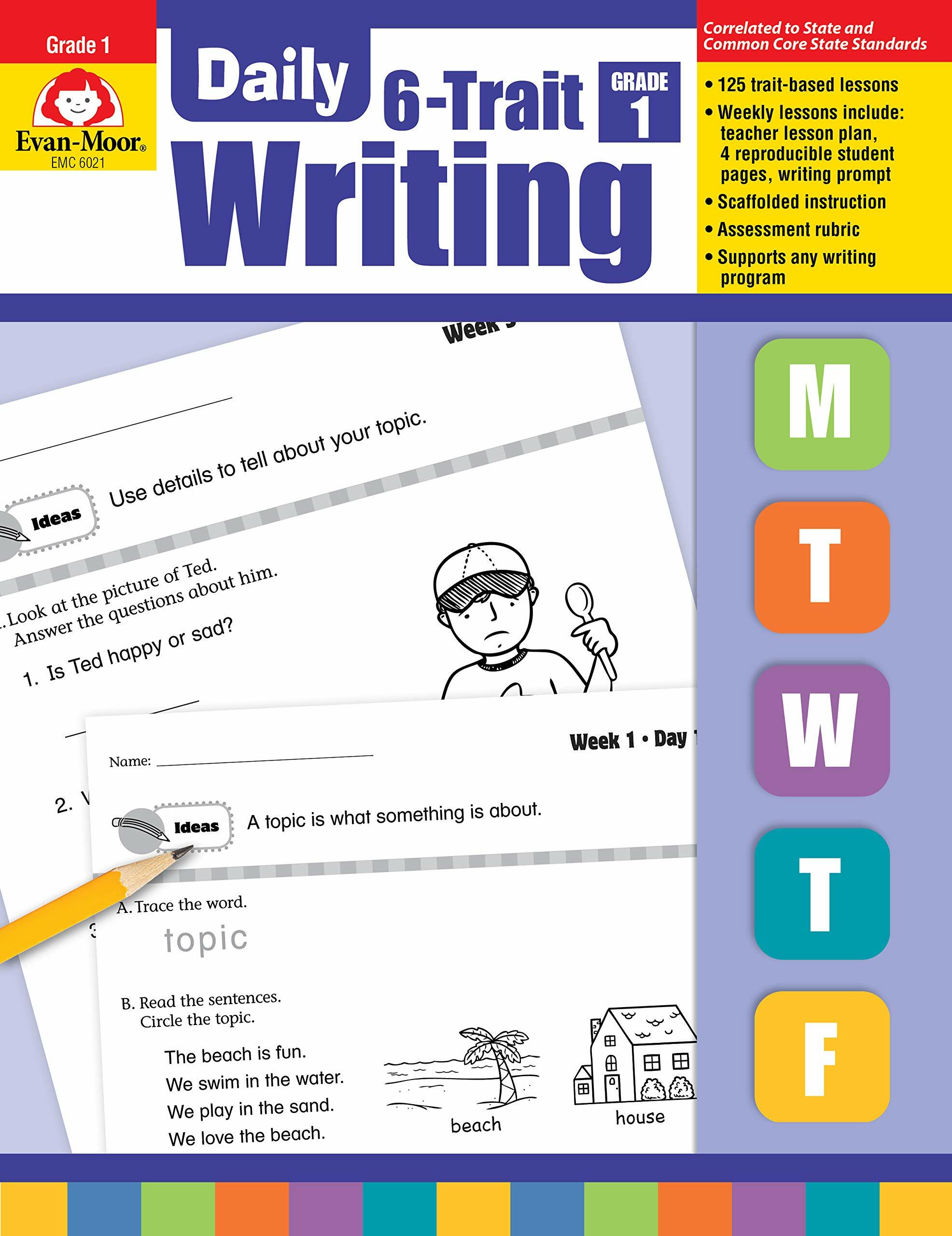 [중고] Daily 6-Trait Writing, Grade 1 Teacher Edition (Paperback, Teacher)