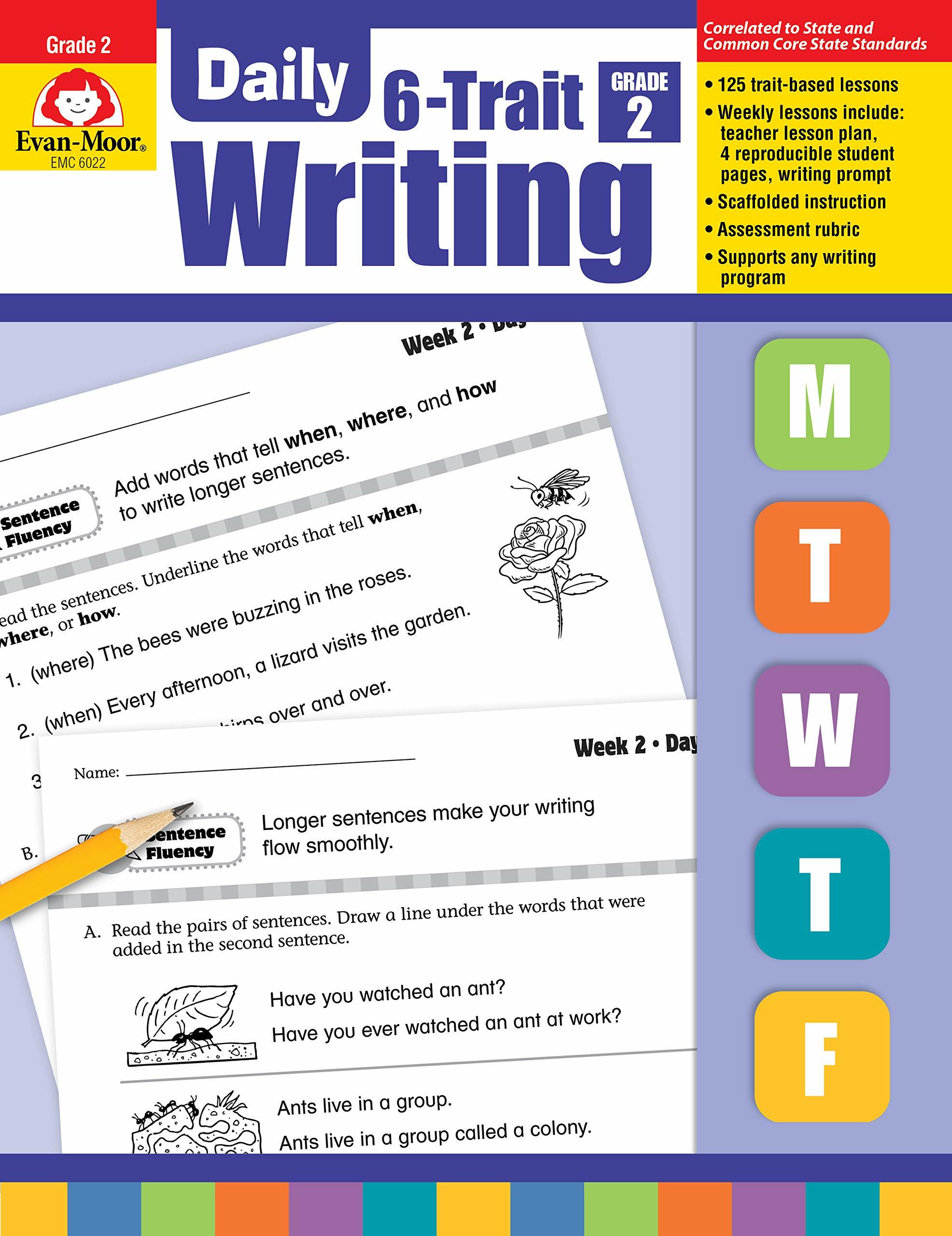 [중고] Daily 6-Trait Writing, Grade 2 Teacher Edition (Paperback, Teacher)