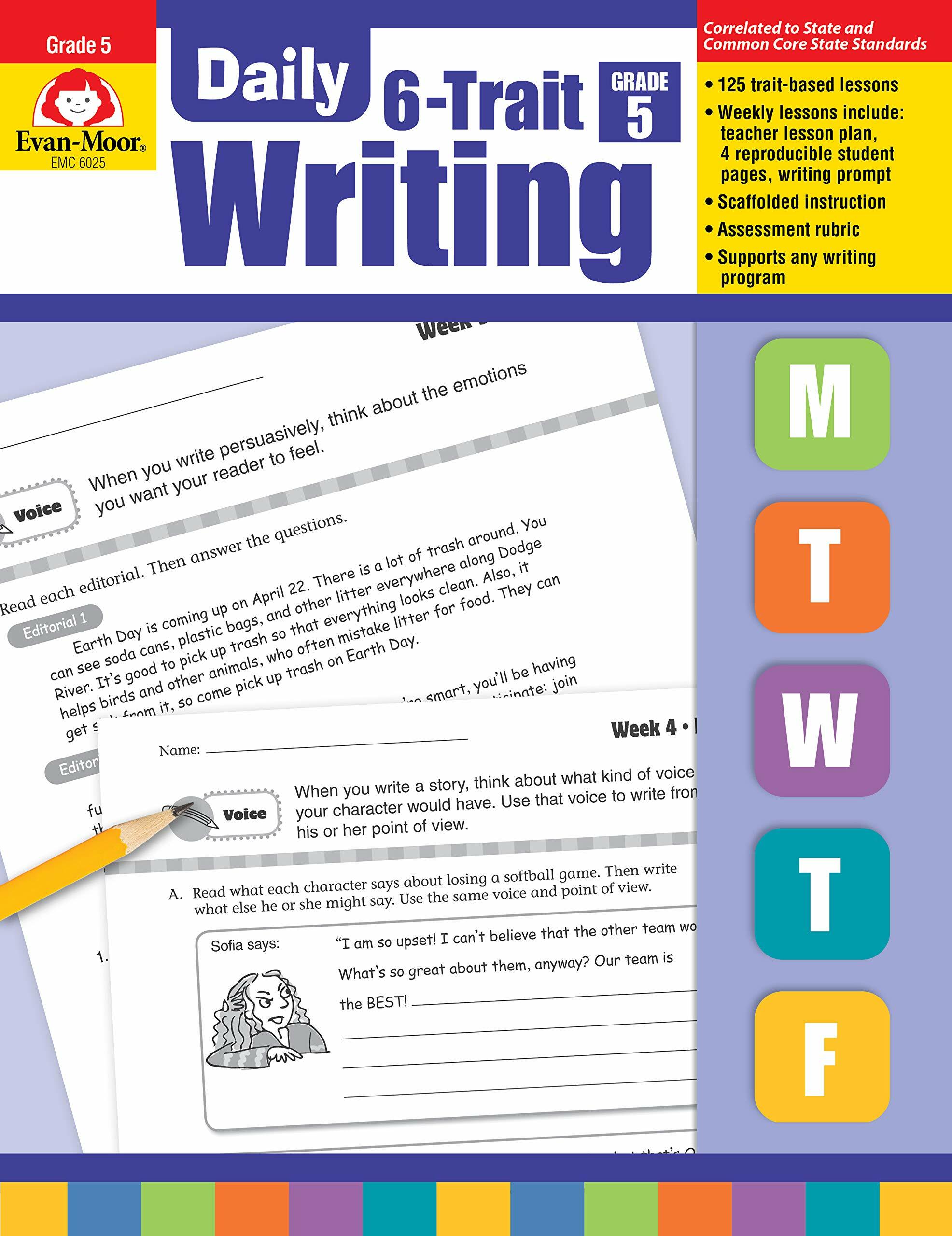 Daily 6-Trait Writing, Grade 5 Teacher Edition (Paperback, Teacher)