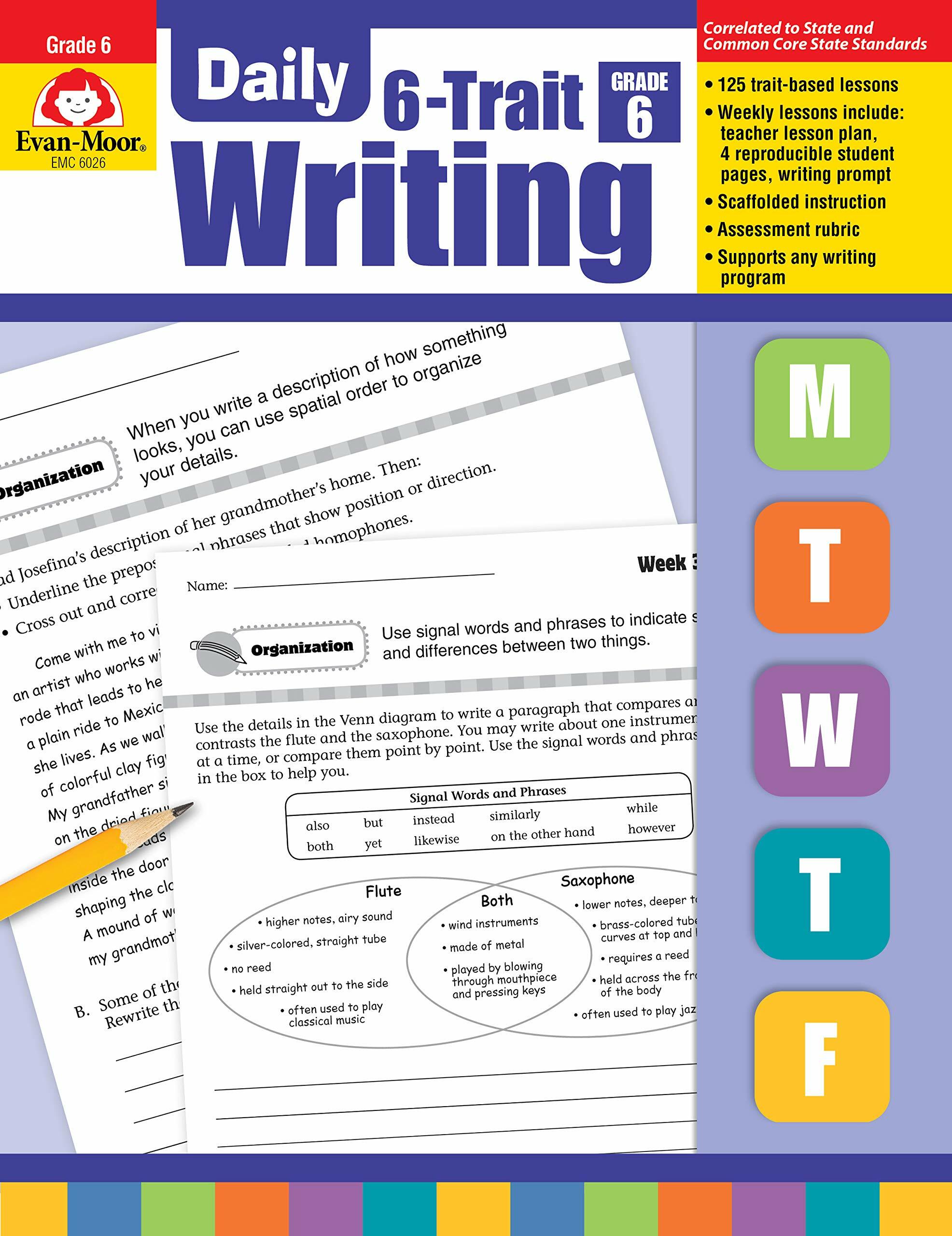 Daily 6-Trait Writing, Grade 6 Teacher Edition (Paperback, Teacher)