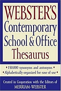 [중고] Webster‘s Contemporary School & Office Thesaurus (Paperback)