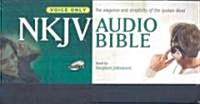 Audio Bible-Njkv-Voice Only (Audio CD, Stephen Johnsto)