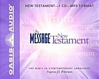 Message New Testment-MS: The Bible in Contemporary Language (MP3 CD)