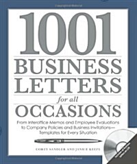1001 Business Letters for All Occasions (Paperback, CD-ROM)