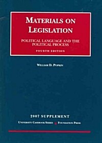 Materials on Legislation (Paperback, 4th)