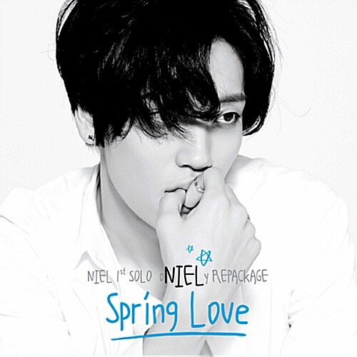 [중고] 니엘(NIEL) - 리패키지 앨범 Spring Love [80p 스페셜 화보]