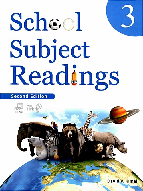 [중고] School Subject Readings 3 (Student Book + Workbook + Hybrid CD) (2nd edition)