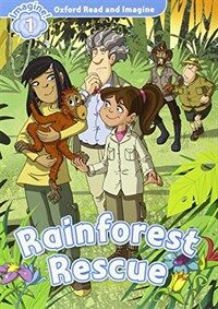 Read and Imagine 1: Rainforest Rescue (With CD) - with Audio CD (American & British version)