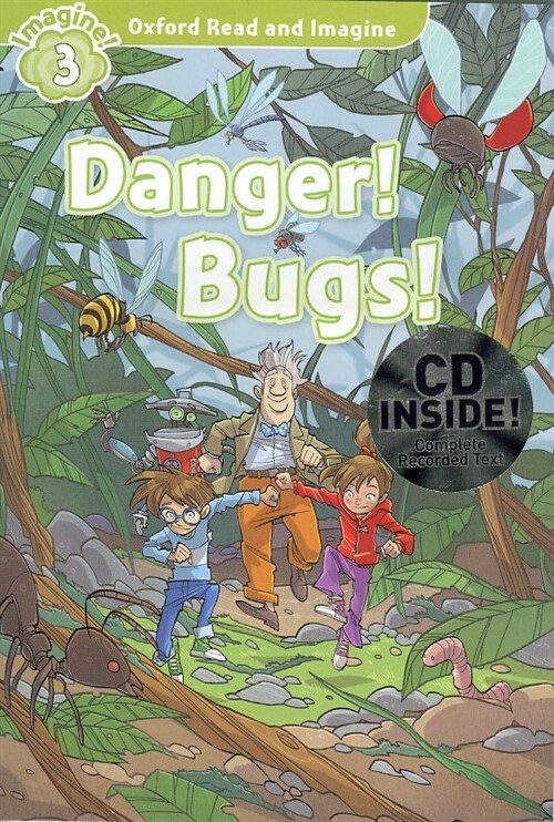 Read and Imagine 3: Danger Bugs (With CD)