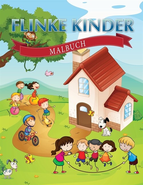 Flinke Kinder Malbuch (Paperback)