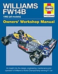 Williams Fw14B Manual : 1992 (all models) (Hardcover)