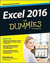 Excel 2016 for Dummies (Paperback)