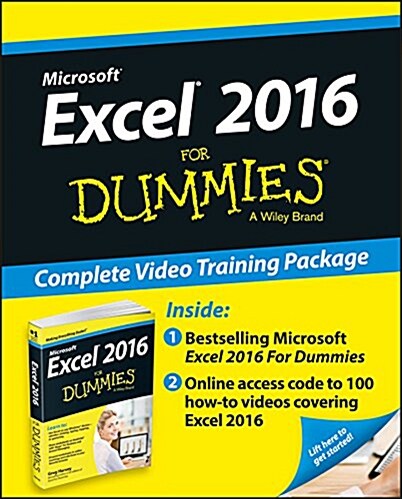 Excel 2016 for Dummies Book + Online Videos Bundle (Paperback)