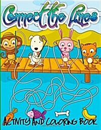Connect the Lines Activity and Coloring Book (Paperback)