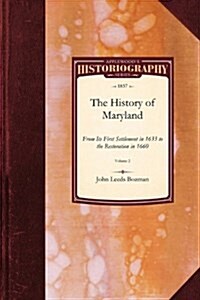 The History of Maryland (Paperback)