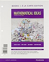 Mathematical Ideas with Integrated Review, Books a la Carte Edition, Plus Mylab Math Student Access Card and Worksheets (Hardcover)