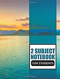 2 Subject Notebook for Students (Paperback)