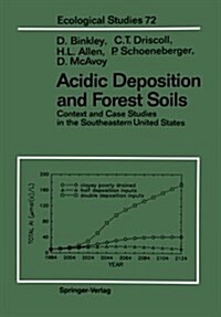 Acidic Deposition and Forest Soils: Context and Case Studies of the Southeastern United States (Paperback, Softcover Repri)