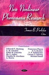 New Nonlinear Phenomena Research (Hardcover, UK)
