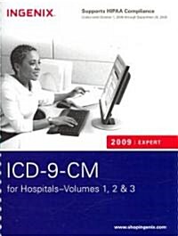 ICD-9-CM 2009 Expert for Hospitals (Paperback, 6th, Spiral, Revised)