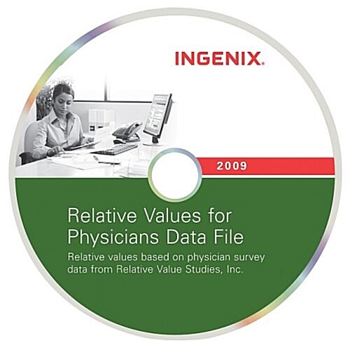 Relative Values for Physicians 2009 (CD-ROM, Updated)