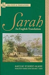 Sarah: An English Translation (Paperback)