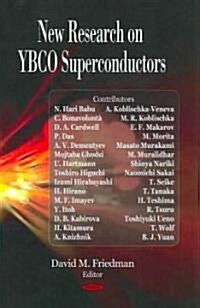 New Research on Ybco Superconductors (Hardcover, UK)