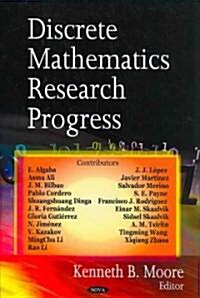 Discrete Mathematics Research Progress (Hardcover, UK)