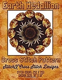 Earth Medallion Cross Stitch Pattern (Paperback)