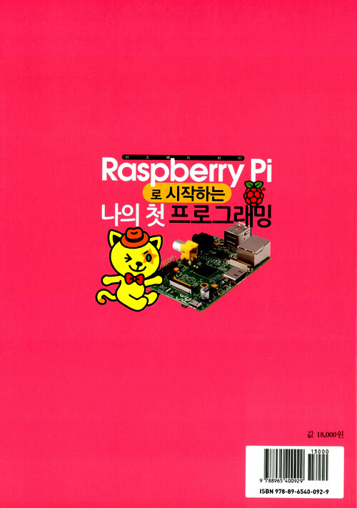 라즈베리 파이(Raspberry Pi)로 시작하는 나의 첫 프로그래밍 : 스크래치 마인크래프트 전자공작을 즐겨보자!
