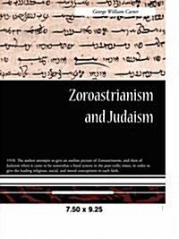 Zoroastrianism and Judaism (Paperback)