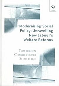 Modernizing Social Policy (Hardcover)