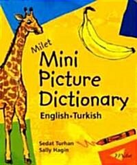 Milet Mini Picture Dictionary (Turkish-English) (Board Book)
