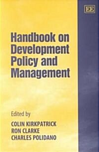 Handbook on Development Policy and Management (Hardcover)