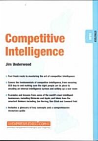 Competitive Intelligence : Strategy 03.09 (Paperback)