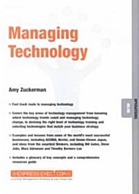 Technology Management : Operations 06.08 (Paperback)
