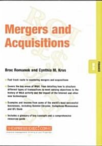Mergers and Acquisitions : Finance 05.09 (Paperback)