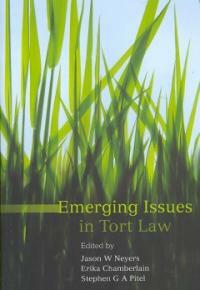 Emerging Issues in tort law