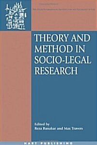 Theory And Method in Socio-legal Research (Hardcover)
