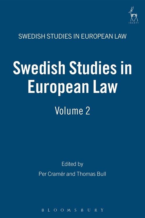 Swedish Studies in European Law - Volume 2 (Hardcover)