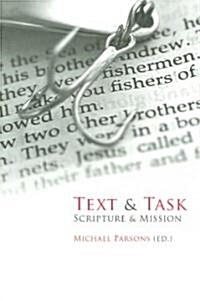 Text and Task : Scripture and Mission (Paperback)