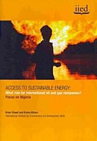 Access to Sustainable Energy (Paperback)