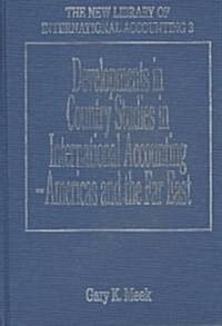 Developments in Country Studies in International Accounting - Americas and the Far East (Hardcover)