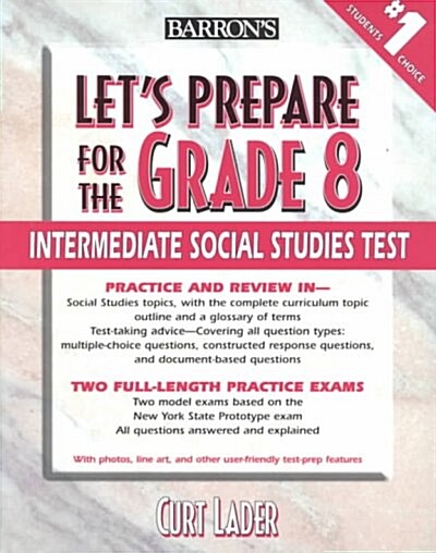 Lets Prepare for the Grade Eight Intermediate Social Studies Test (Paperback)