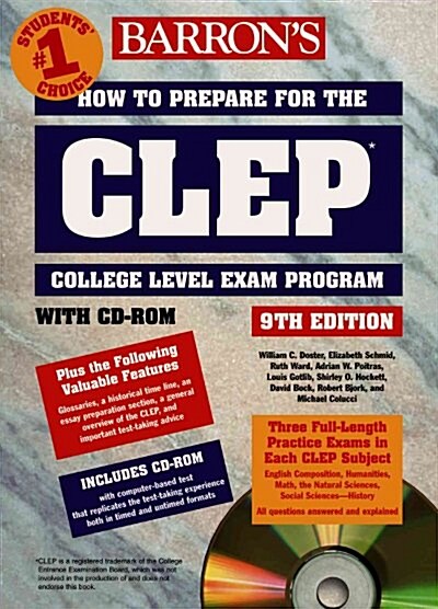 Barrons How to Prepare for the Clep (Paperback, CD-ROM, 9th)